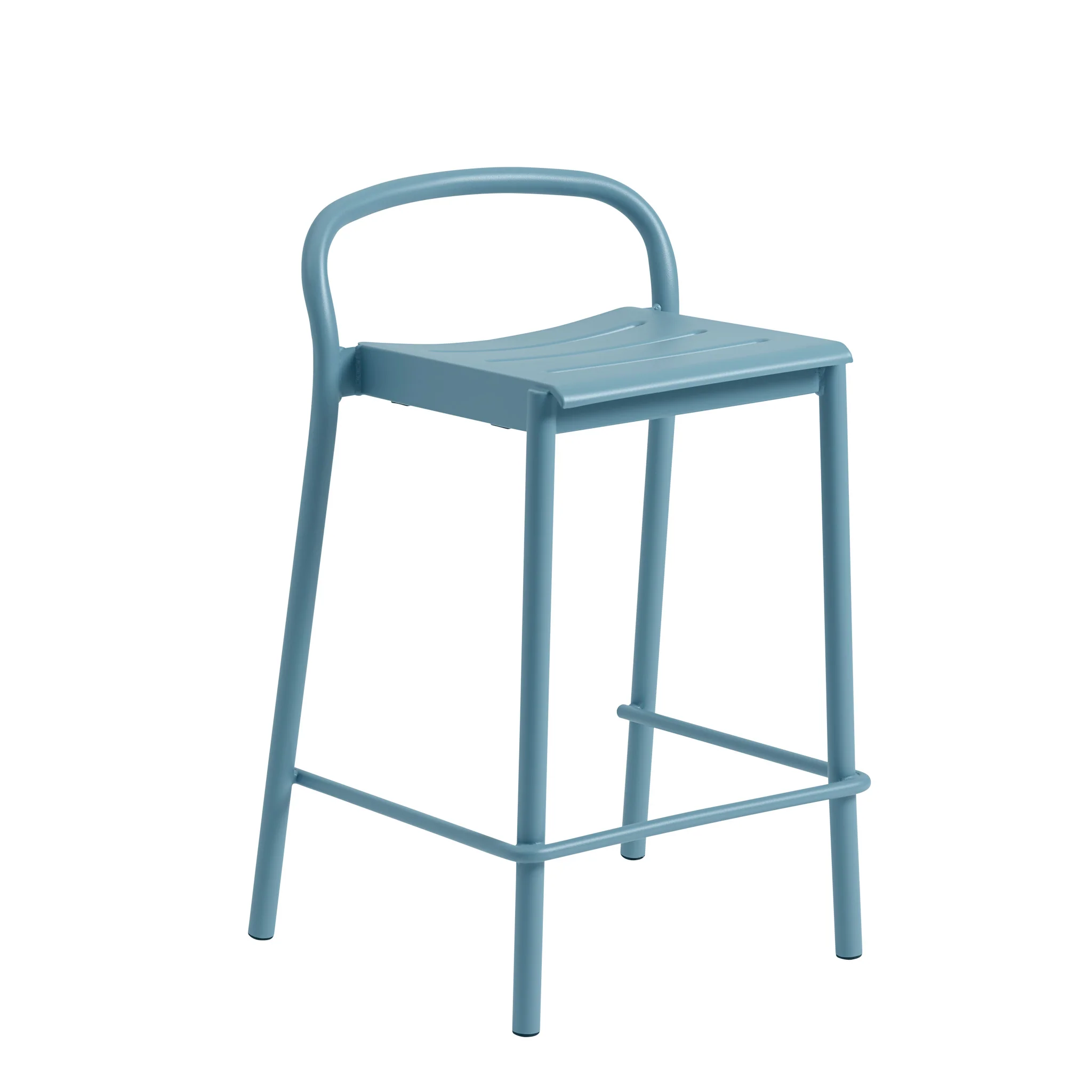 Linear Steel Counter Stool H65cm by Thomas Bentzen for Muuto - Image 2
