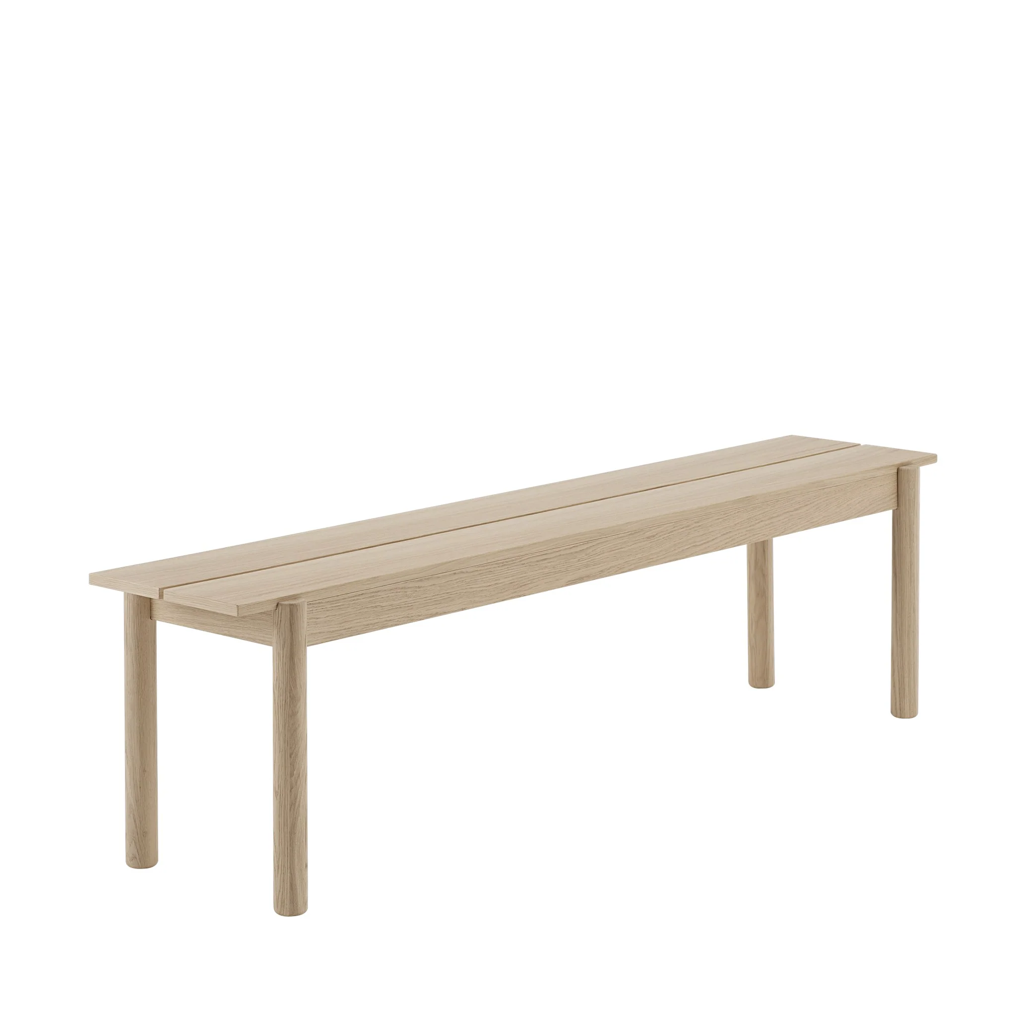 Linear Wood Bench by Muuto - Image 2