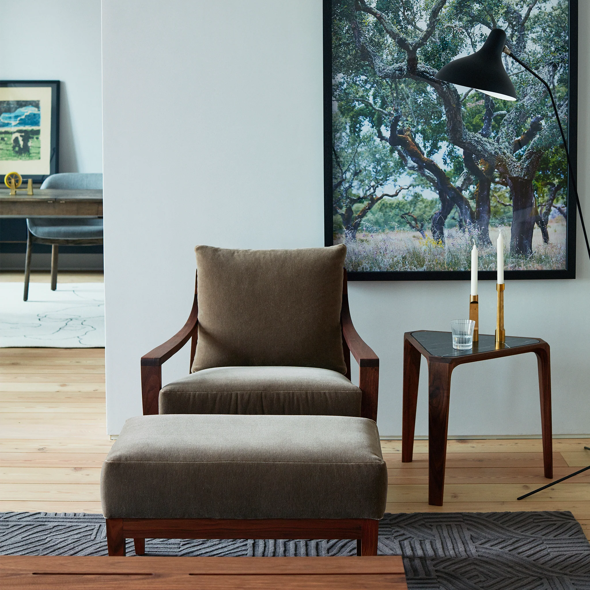 Low Ottoman by Matthew Hilton - Image 2