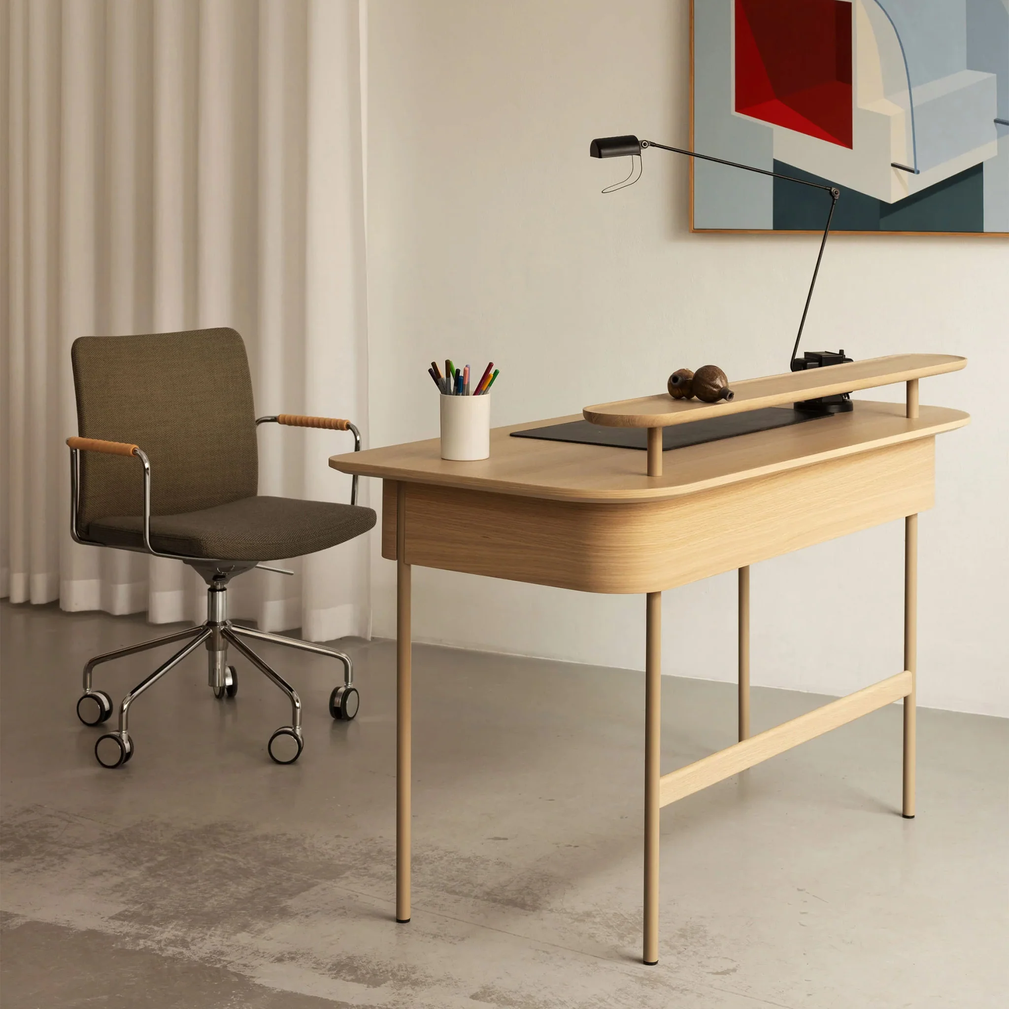 Luna Desk by Broberg + Ridderstråle for Swedese - Image 9