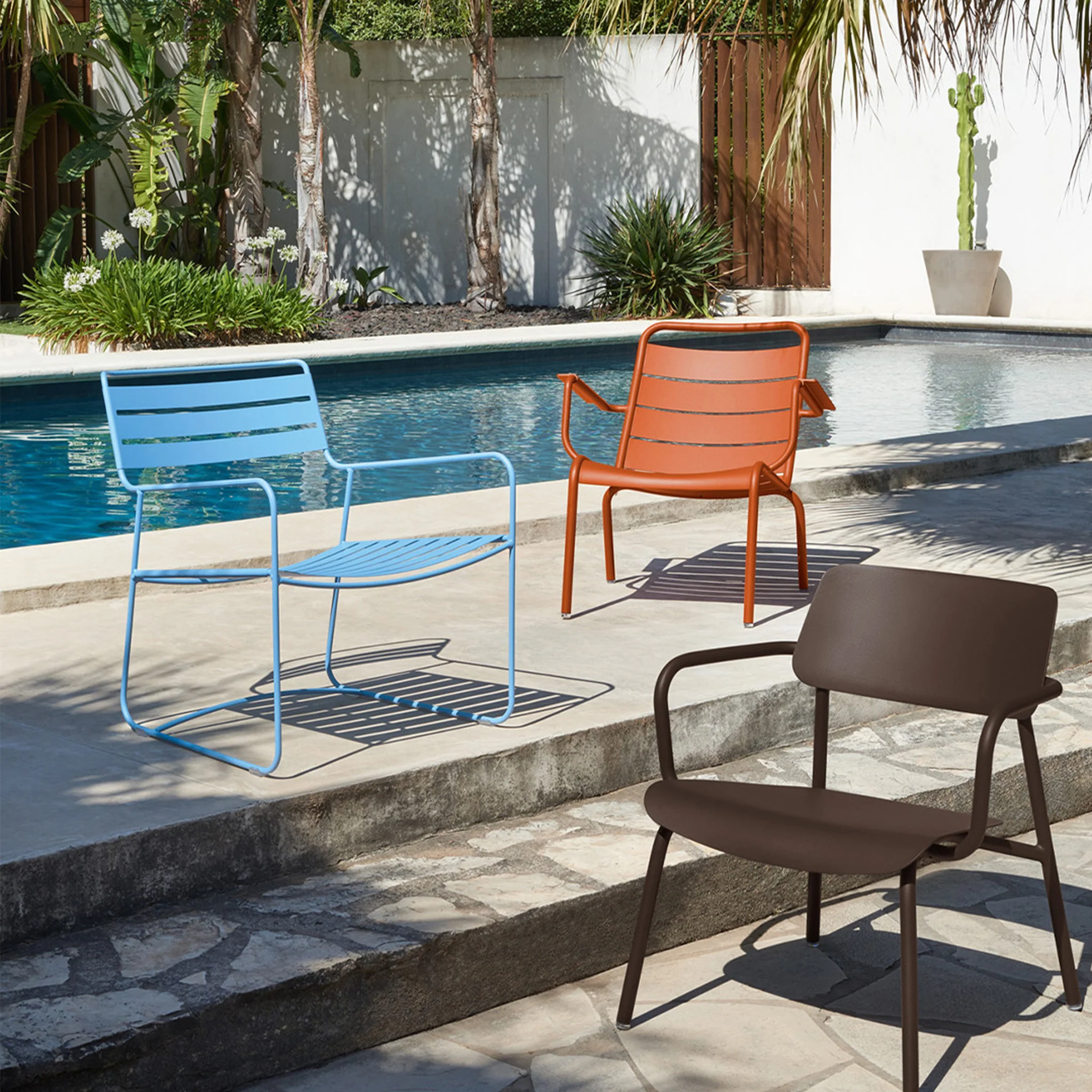 Luxembourg Stacking Low Armchair by Fermob - Image 4