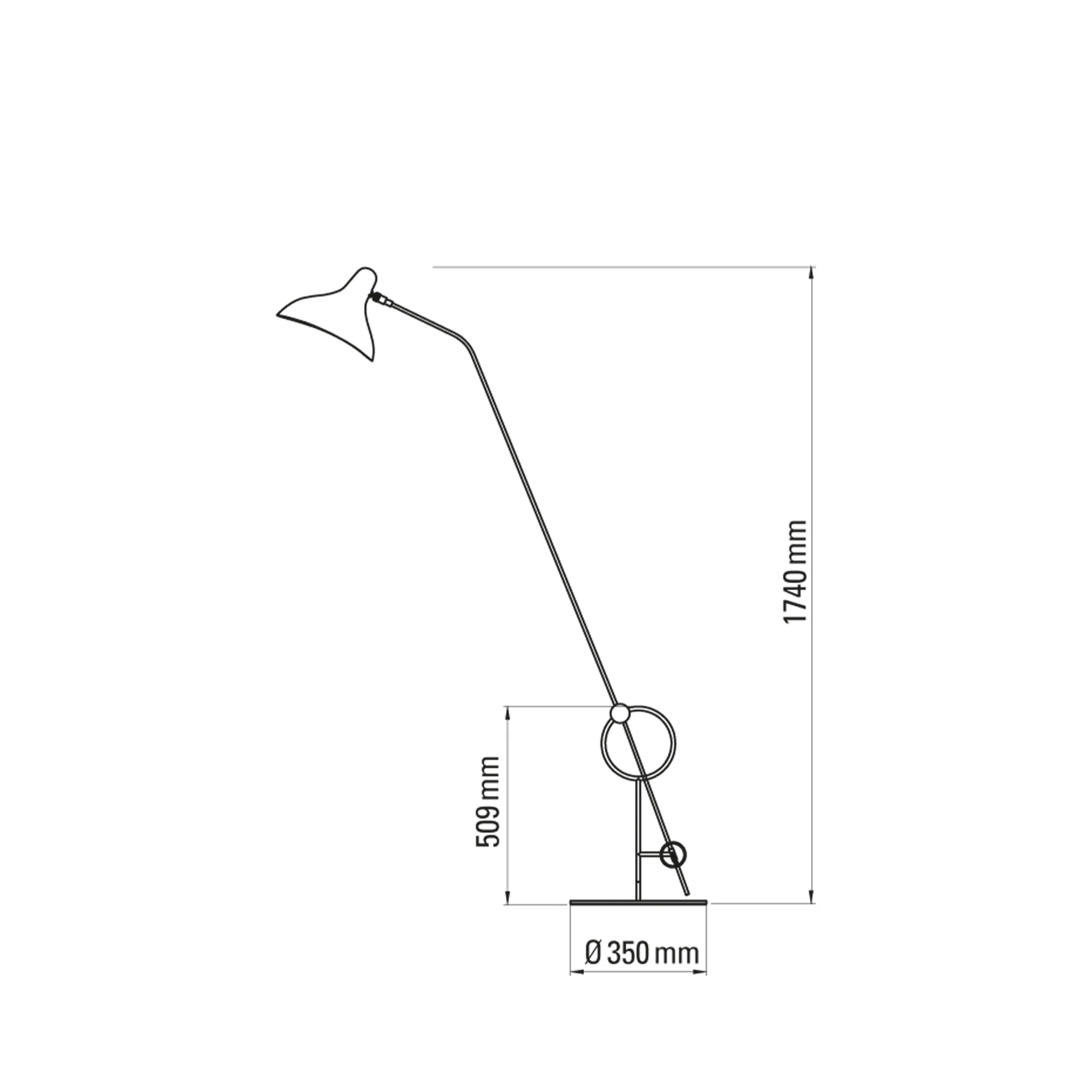 Mantis BS8 L Floor Lamp by DCW - Image 2