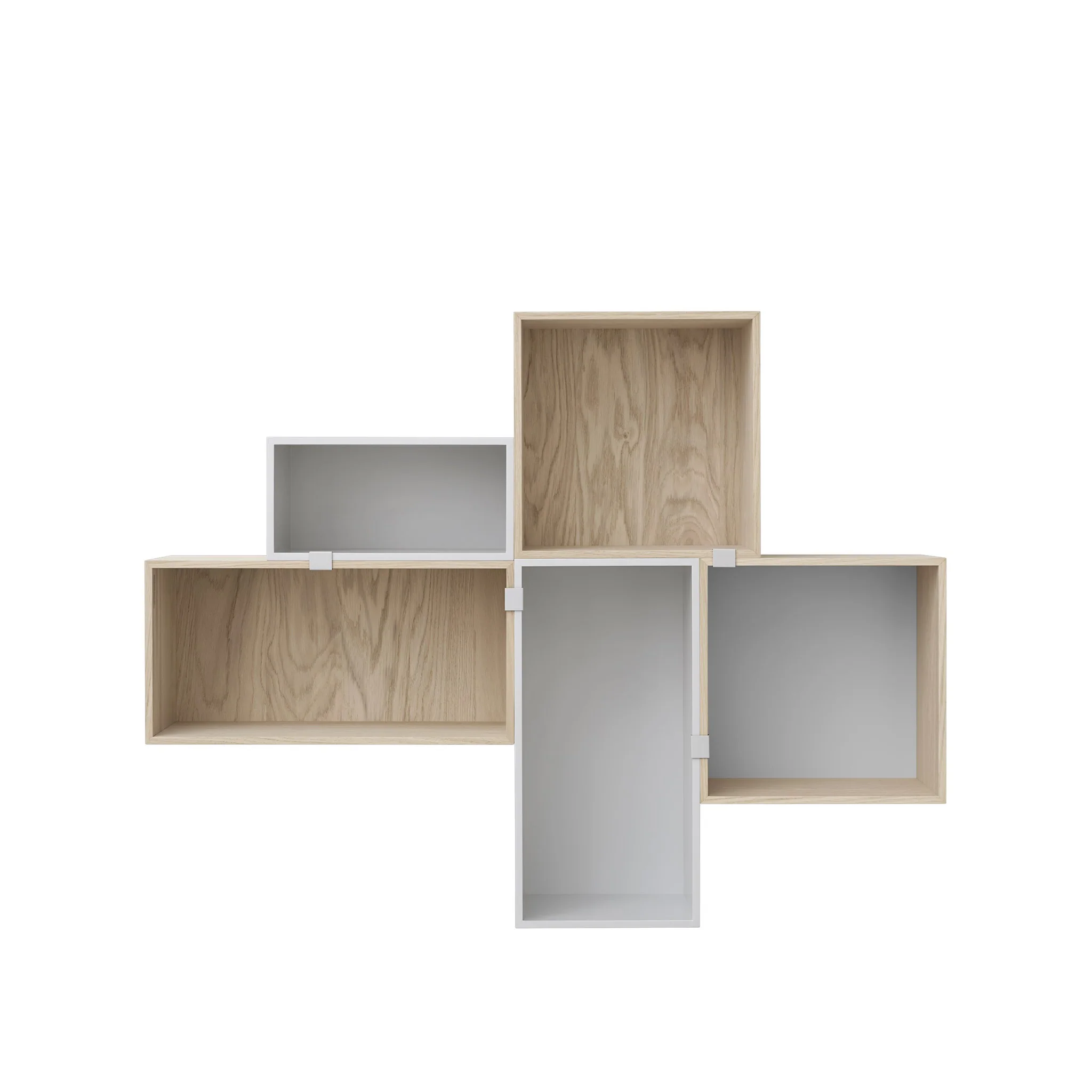 Mini Stacked Storage System 2.0 by Muuto