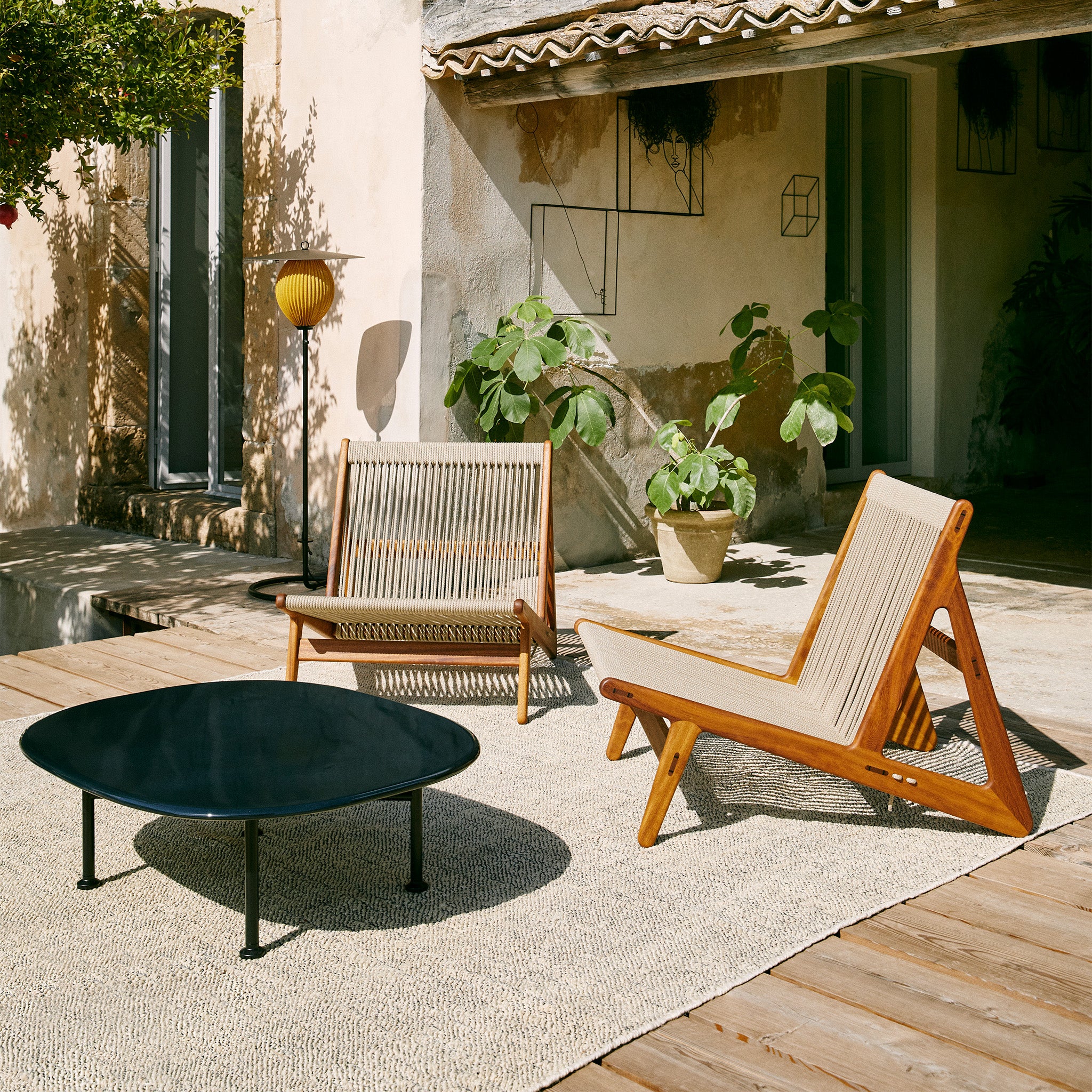 MR01 Initial Lounge Chair Outdoor by Mathias Steen Rasmussen for Gubi - Image 5