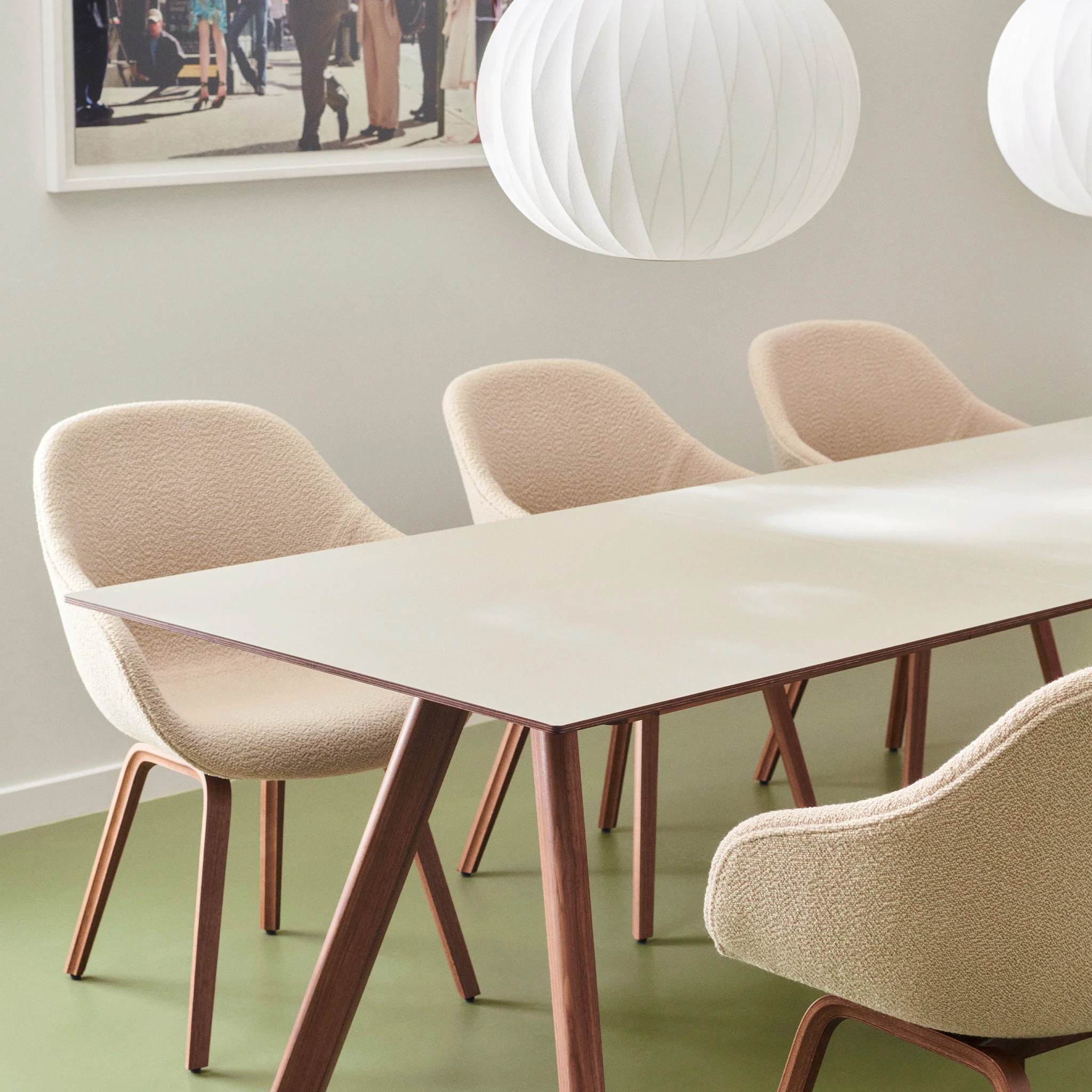 Nelson 'Criss Cross' Ball Pendant Lights by Hay - Image 4