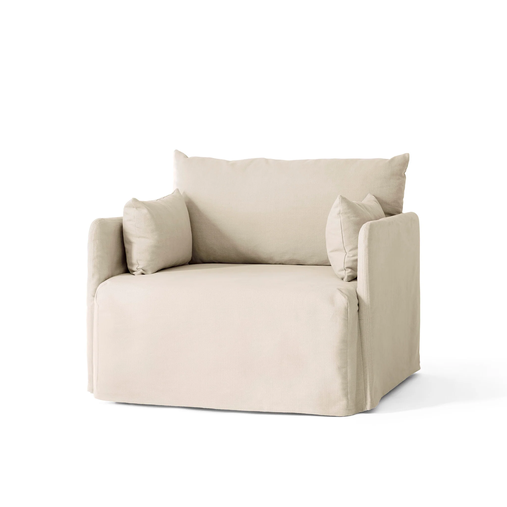 Offset Loose Cover Armchair by Norm Architects - Image 3