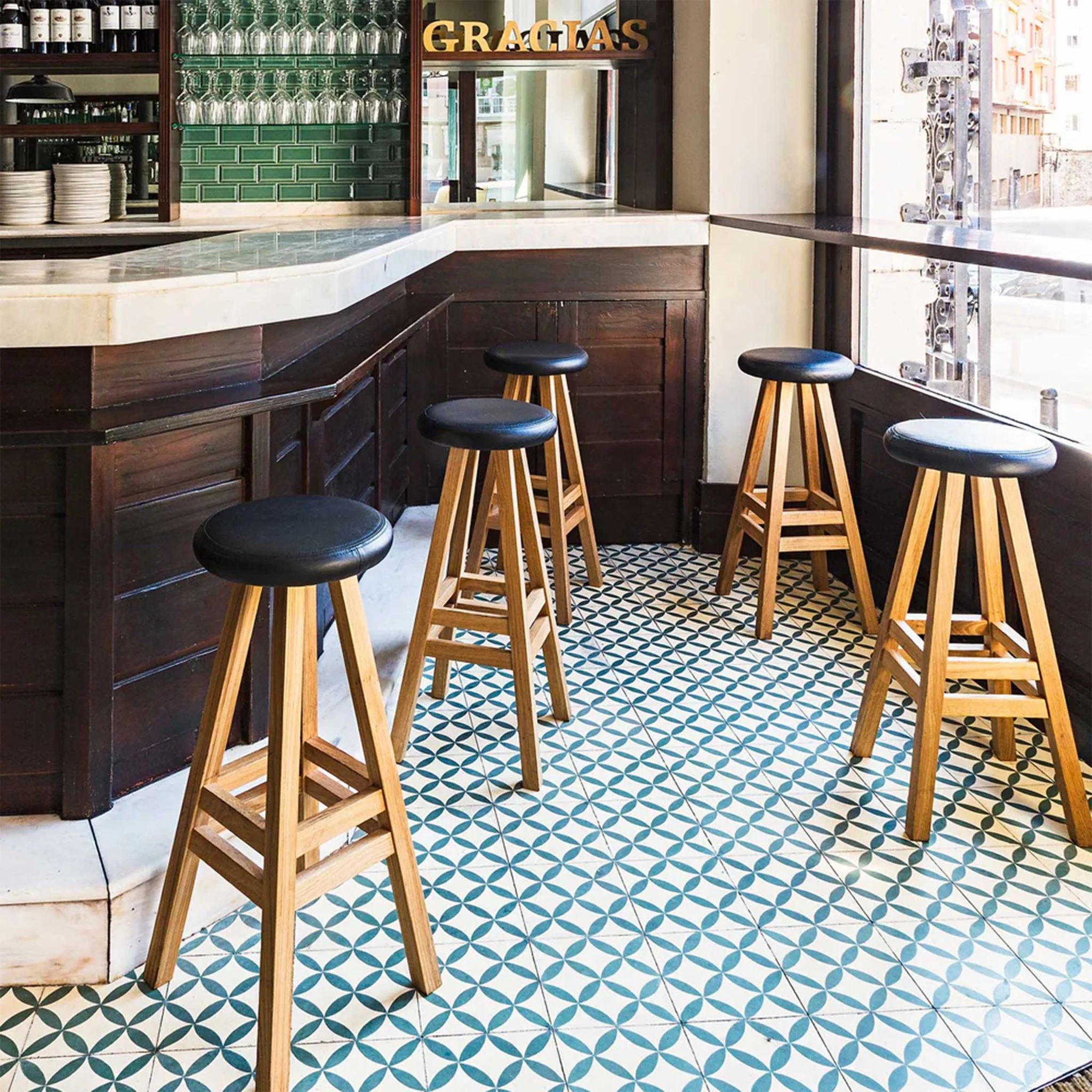 Oki-Nami Bar Stool By Nazanin Kamali for Case - Image 4