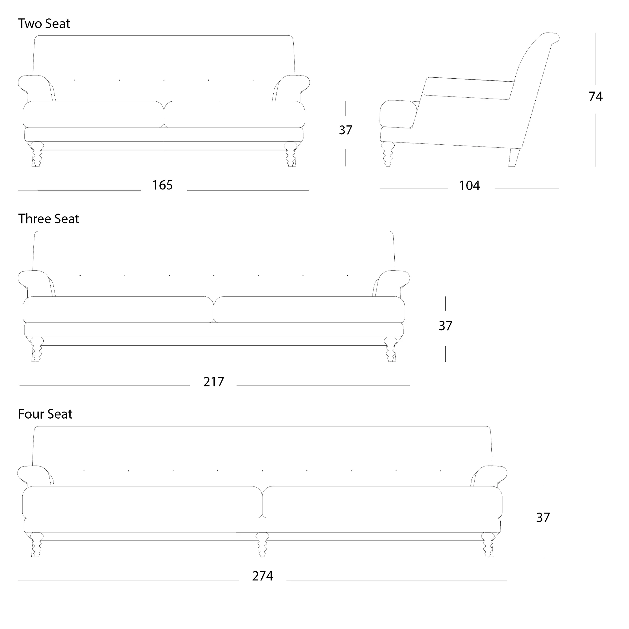 Oscar Sofa by SCP - Image 4
