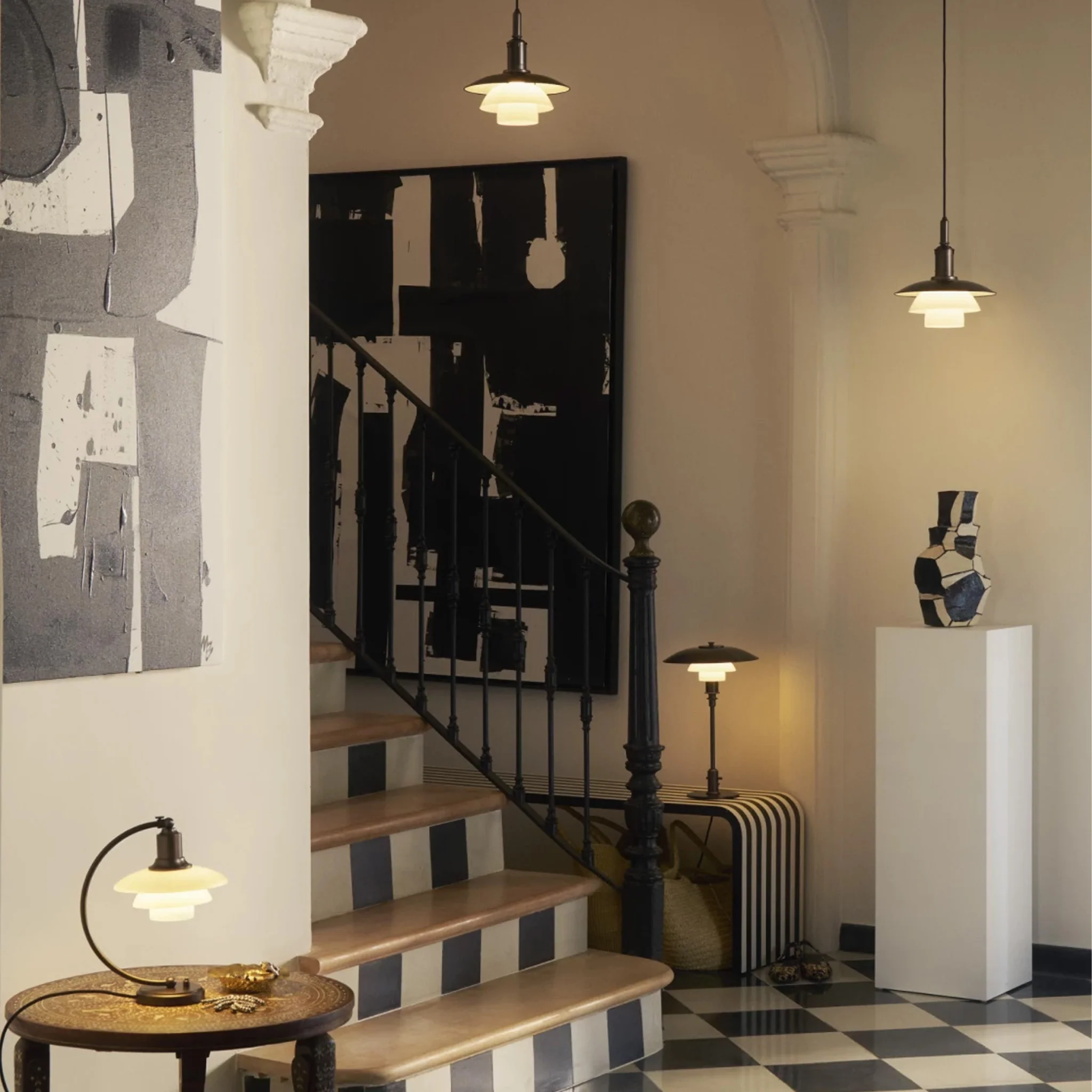 PH 3/2 Table Lamp Aged Brass Edition by Louis Poulsen - Image 5