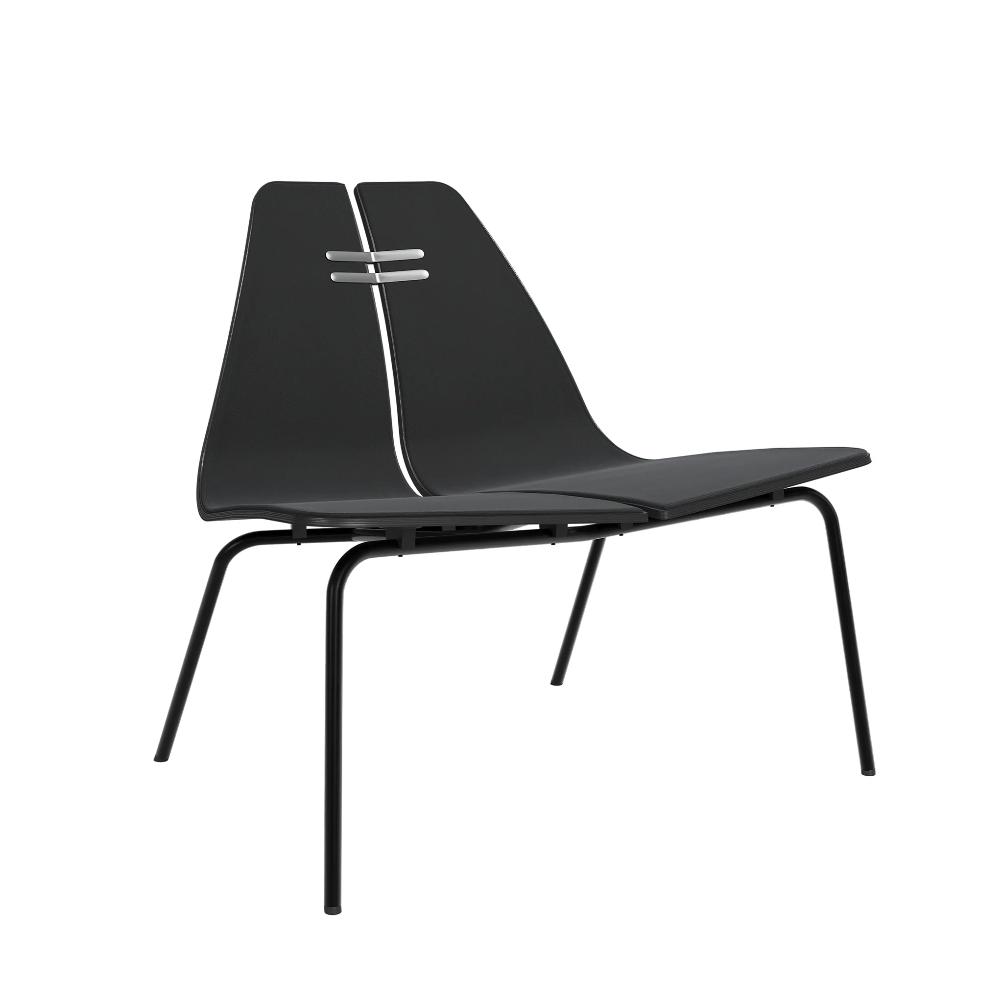 PK23 Lounge Chair Front Upholstered by Fritz Hansen - Image 5