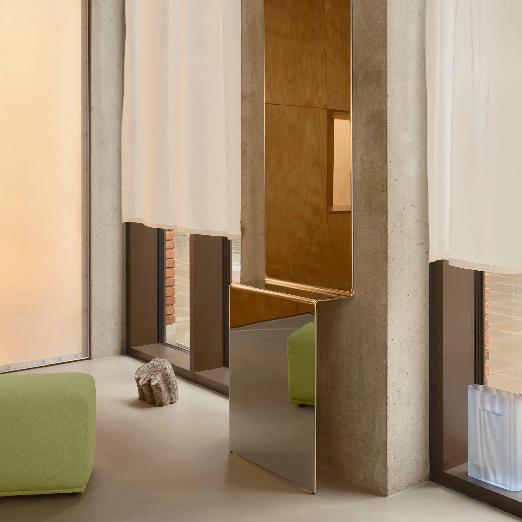 Pleat Mirror by Gustav Winsth for Muuto - Image 4