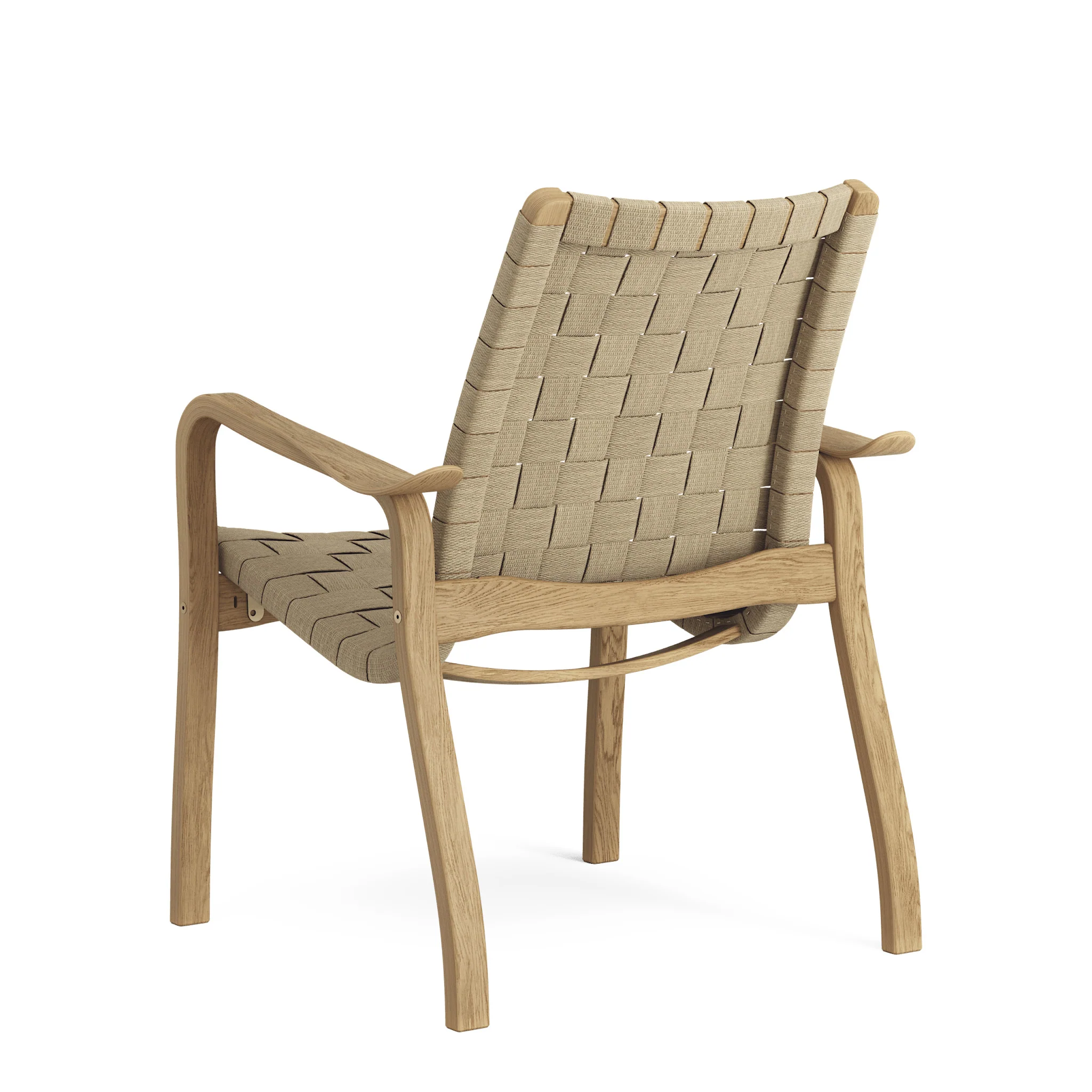 Primo Lounger Low Back by Swedese - Image 4