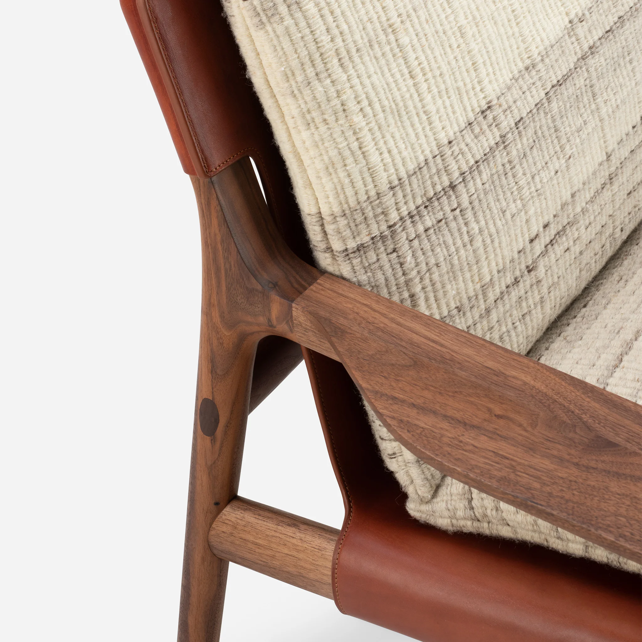 Sela Lounge Armchair - Manta Lido Upholstery - Image 5
