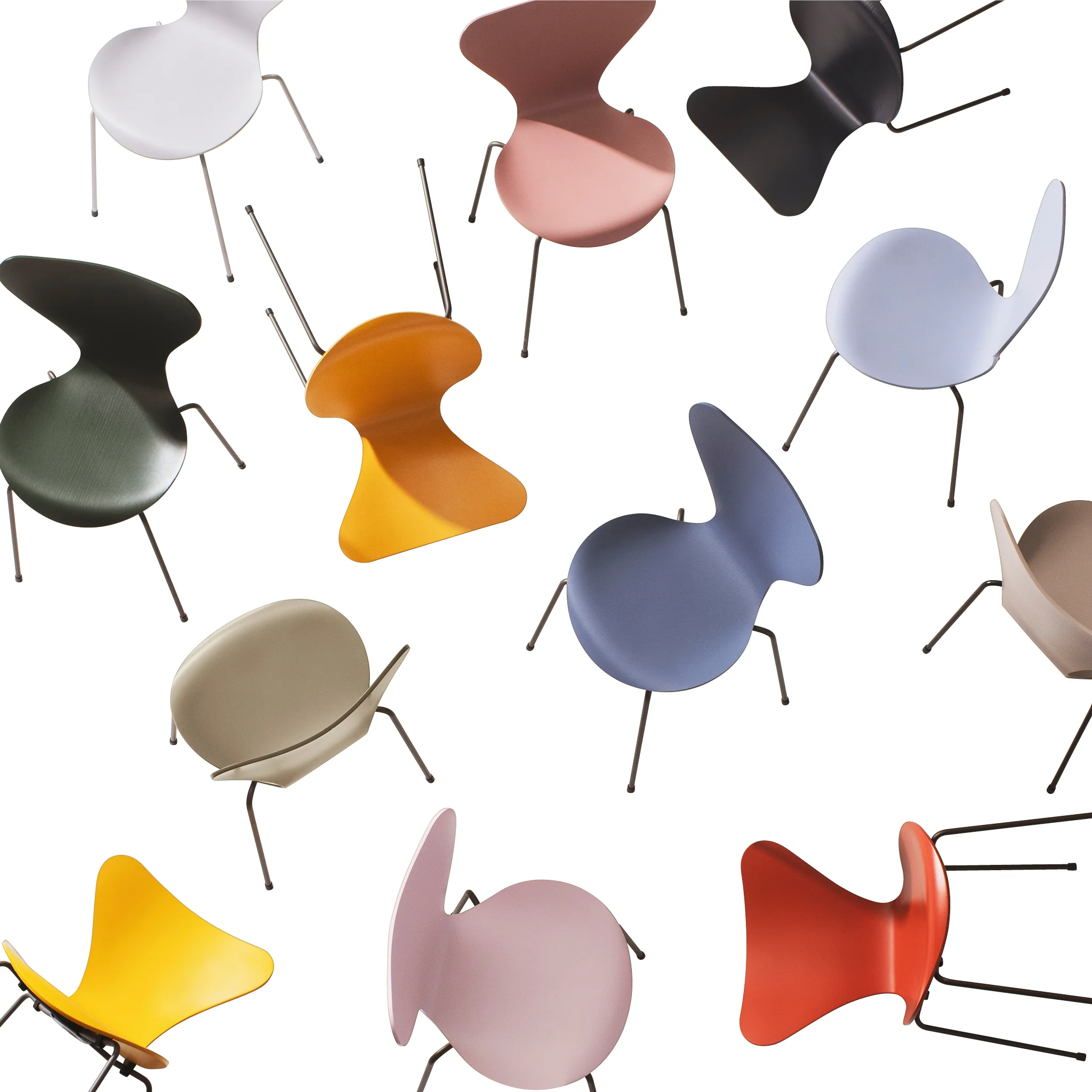 Series 7 Chair 3107 Colours by Fritz Hansen - Image 7