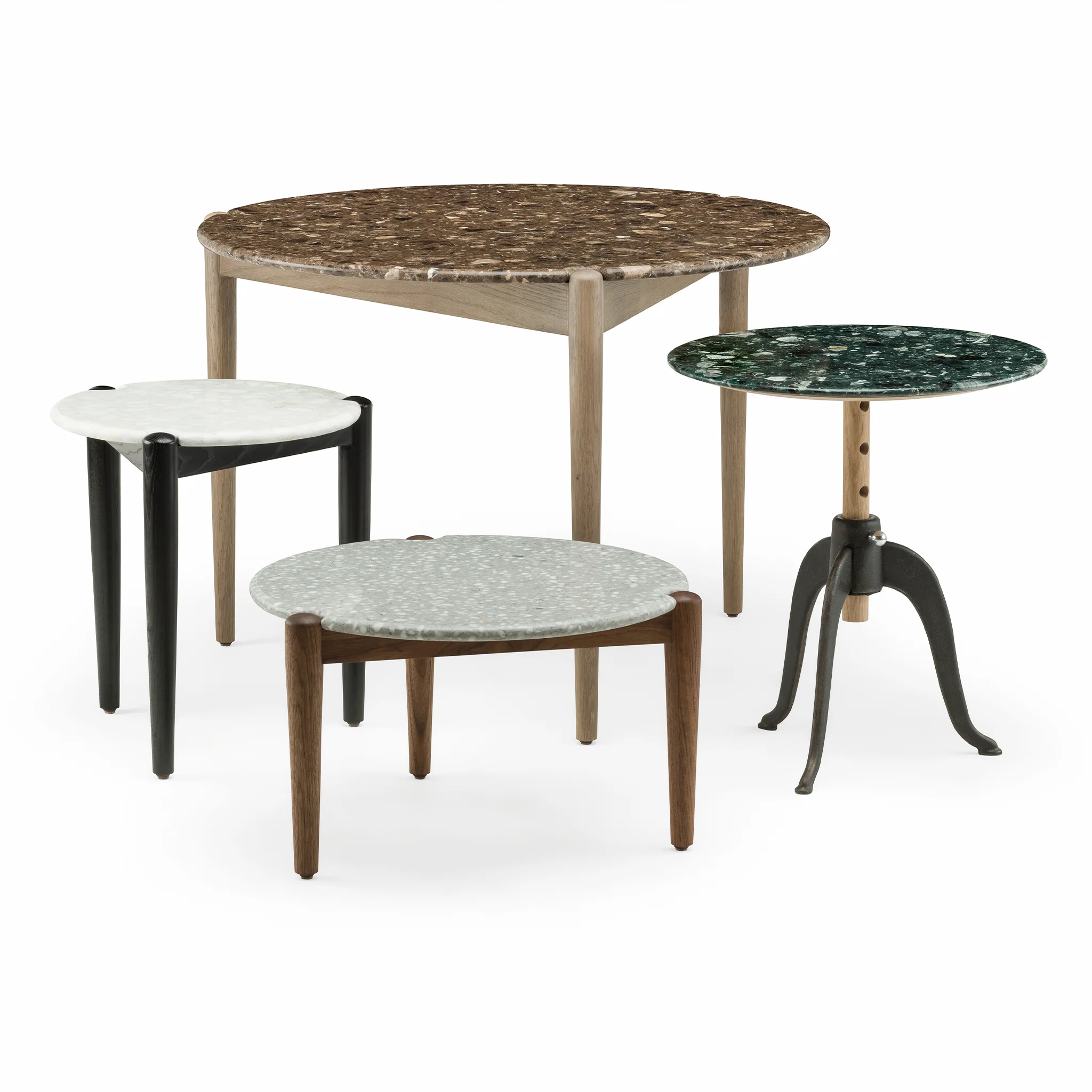 Sidekicks Height-Adjustable Side Table Terrazzo By Ilse Crawford - Image 6