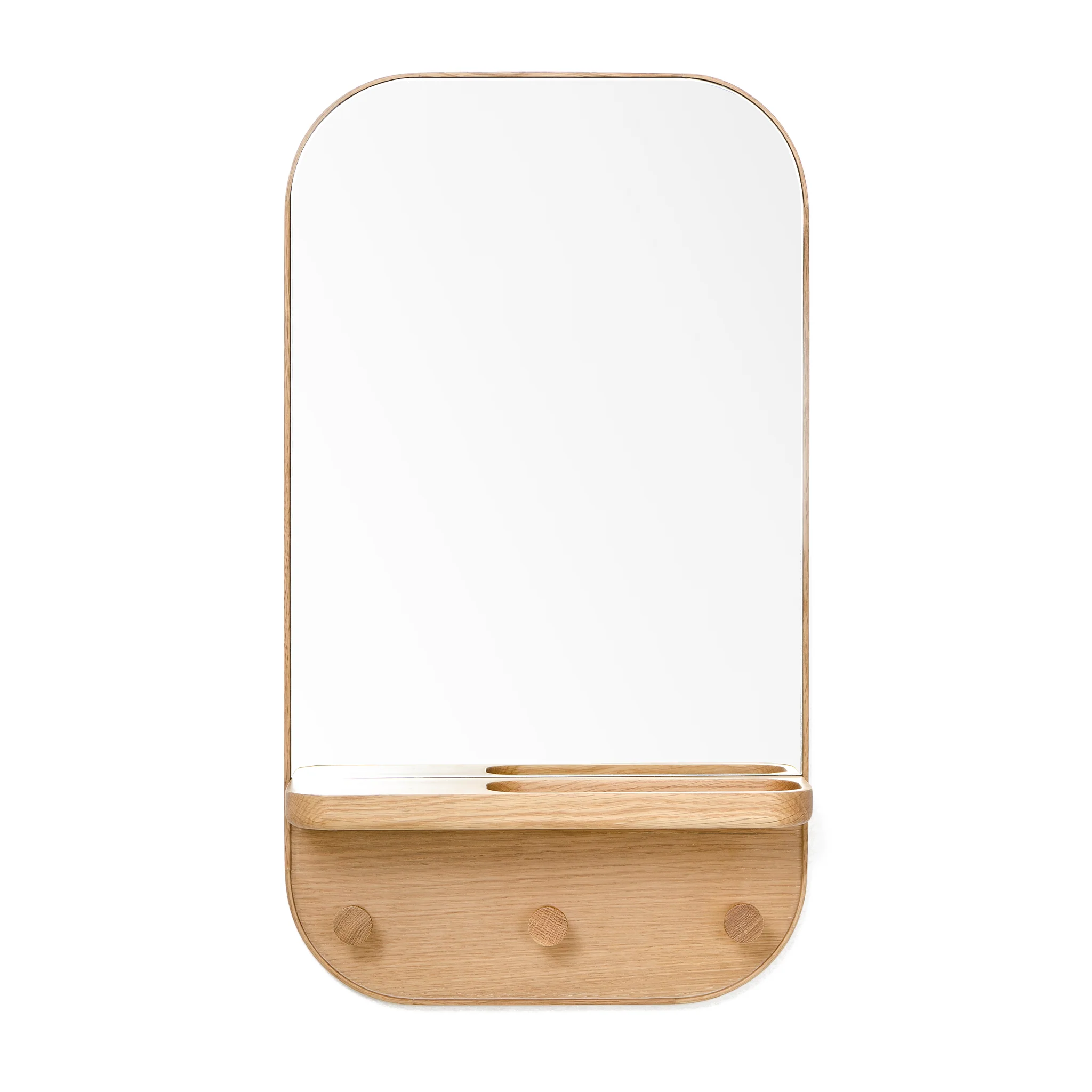 Silent Butler Storage Mirror by Wireworks