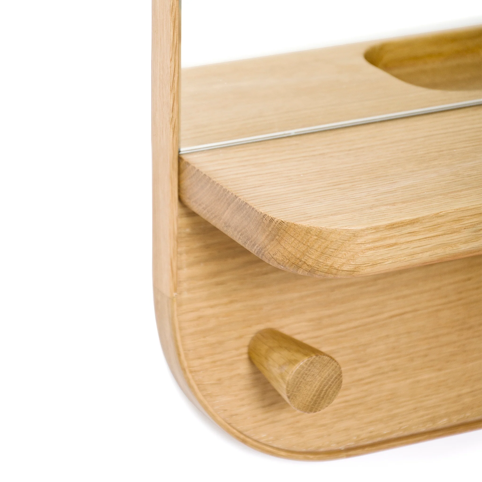 Silent Butler Storage Mirror by Wireworks - Image 5