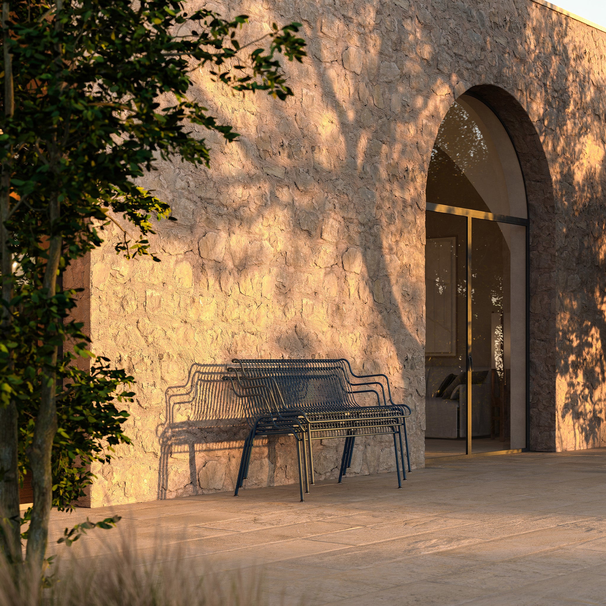 South Outdoor Low Bench by Konstantin Grcic for Magis - Image 6