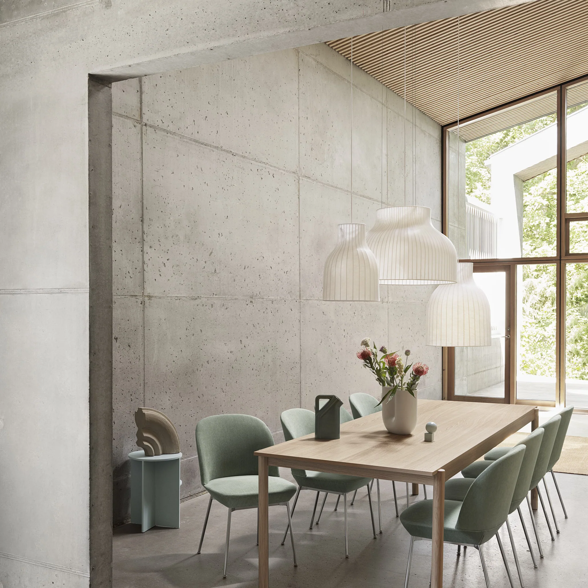 Strand Pendant Lamp Open Ø40 by Muuto - Image 2