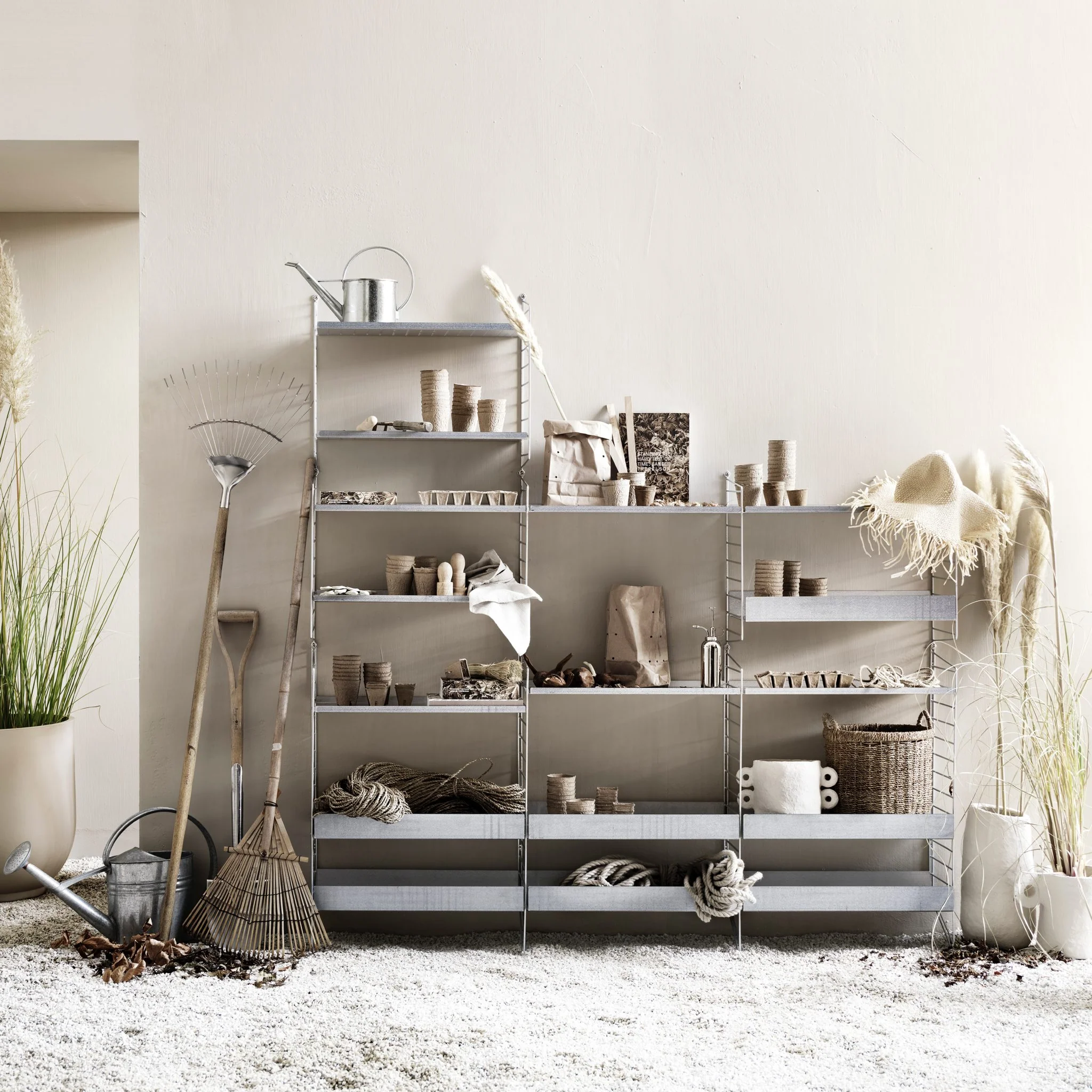 String - Galvanised Metal Shelves - Image 4