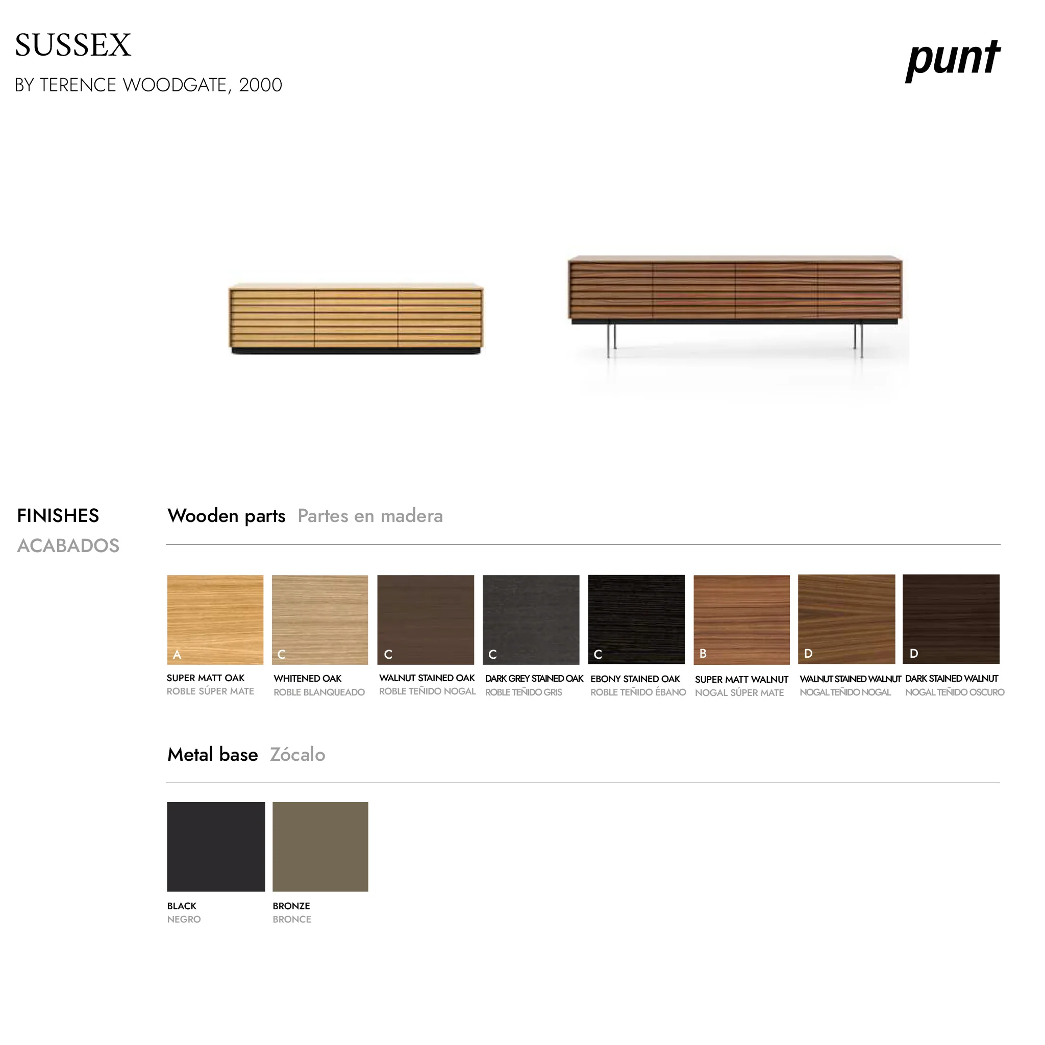 Sussex Sideboard With Legs by Punt - Image 3