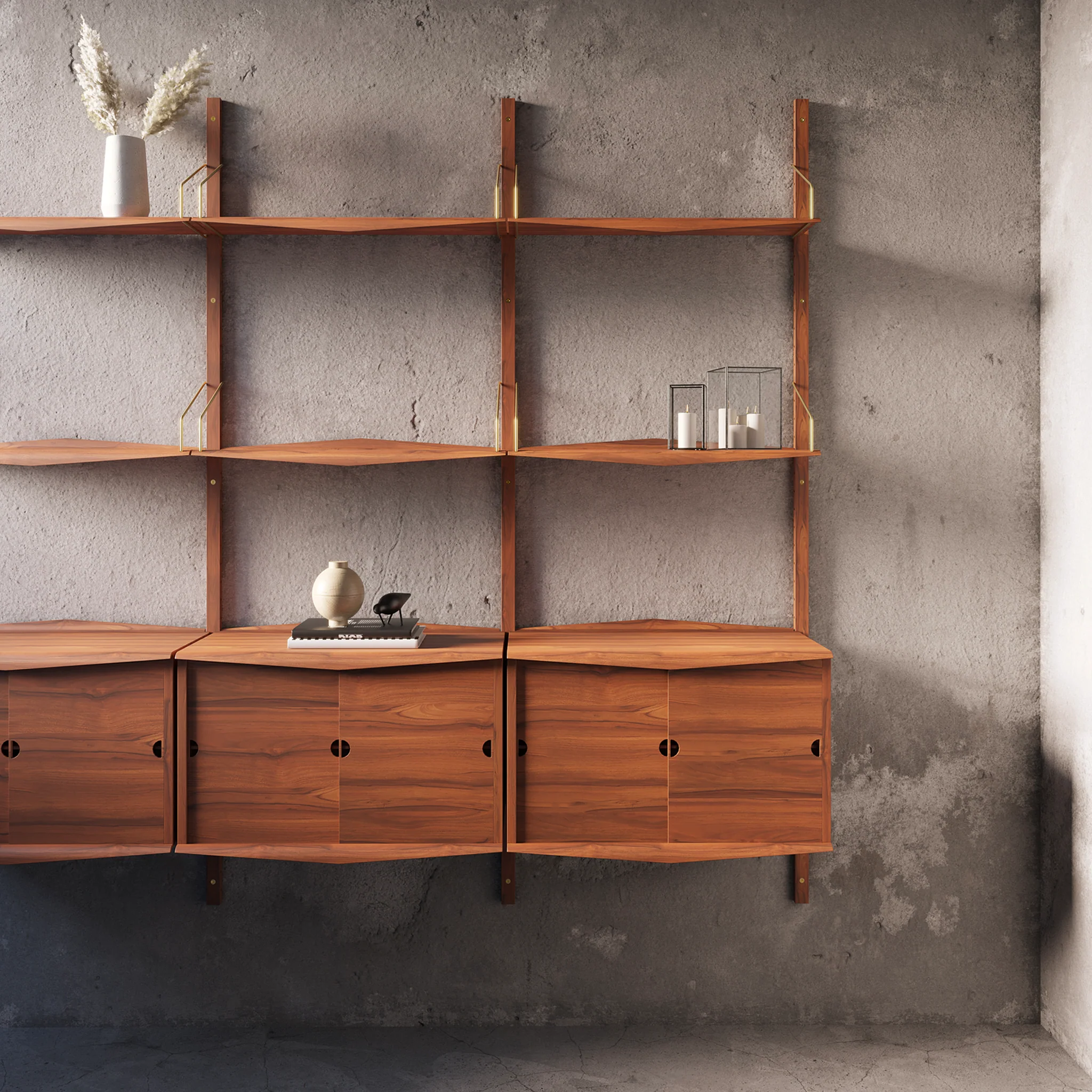 System Ultra Wood Shelving by Poul Cadovius for DK3 - Image 2