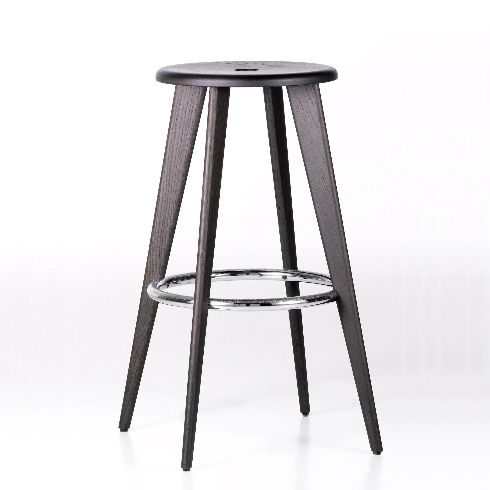 Tabouret Haut Stool by Jean Prouvé - Image 2