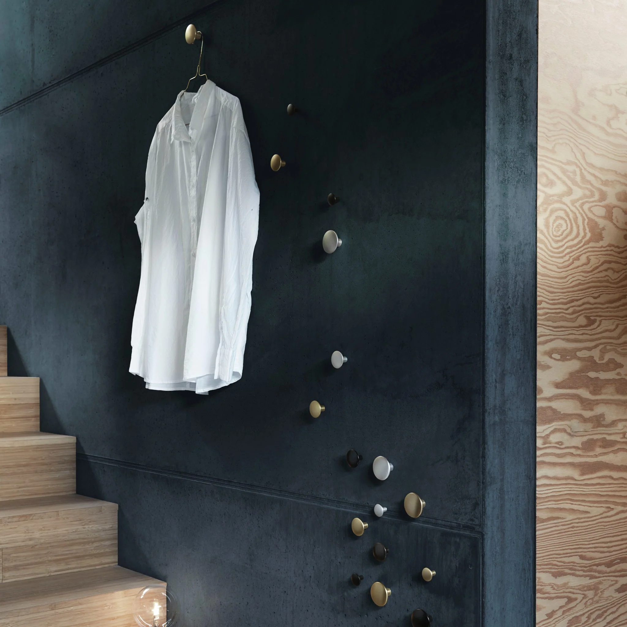 The Dots Hooks Set of 5 Metal by Muuto - Image 5