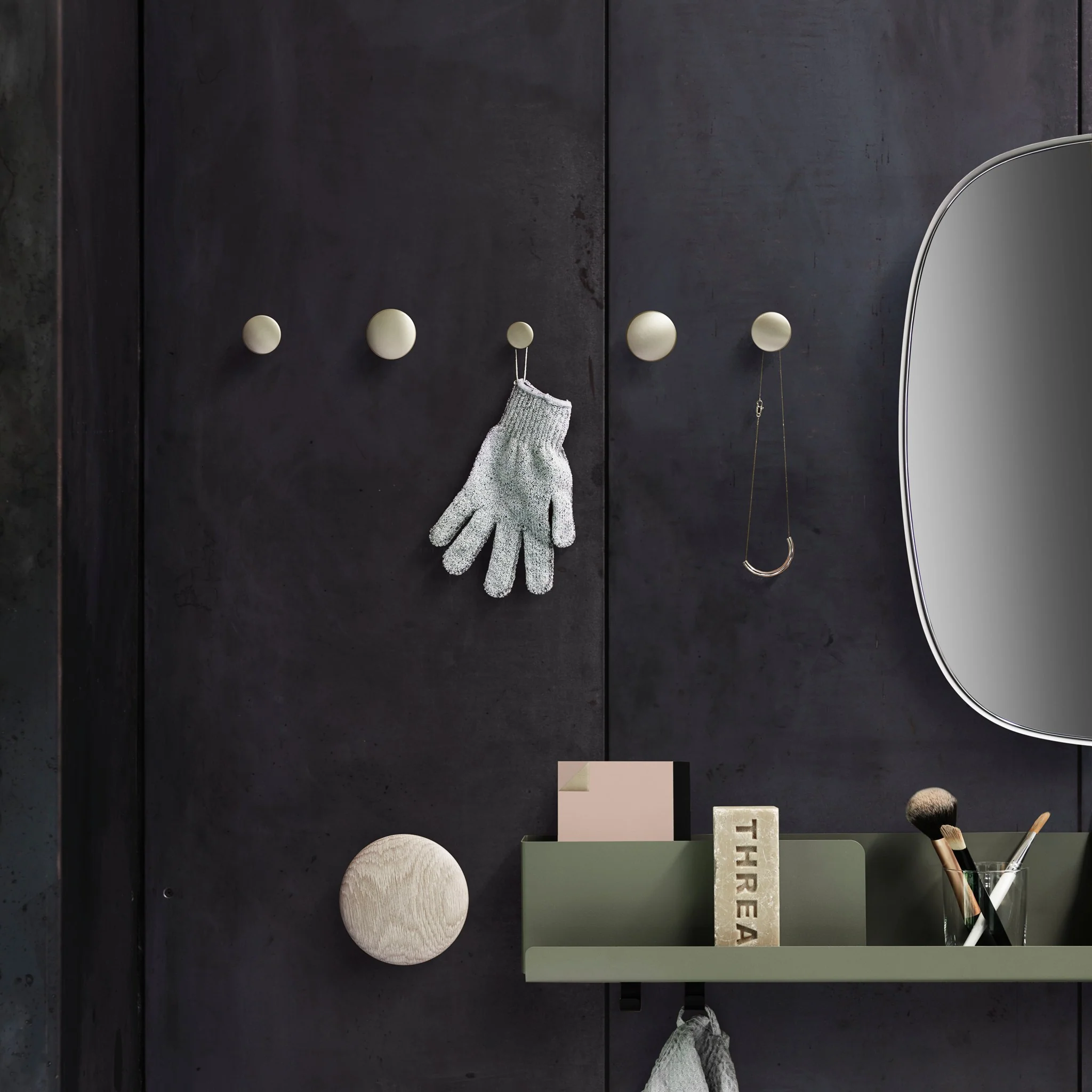 The Dots Hooks Set of 5 Metal by Muuto - Image 8