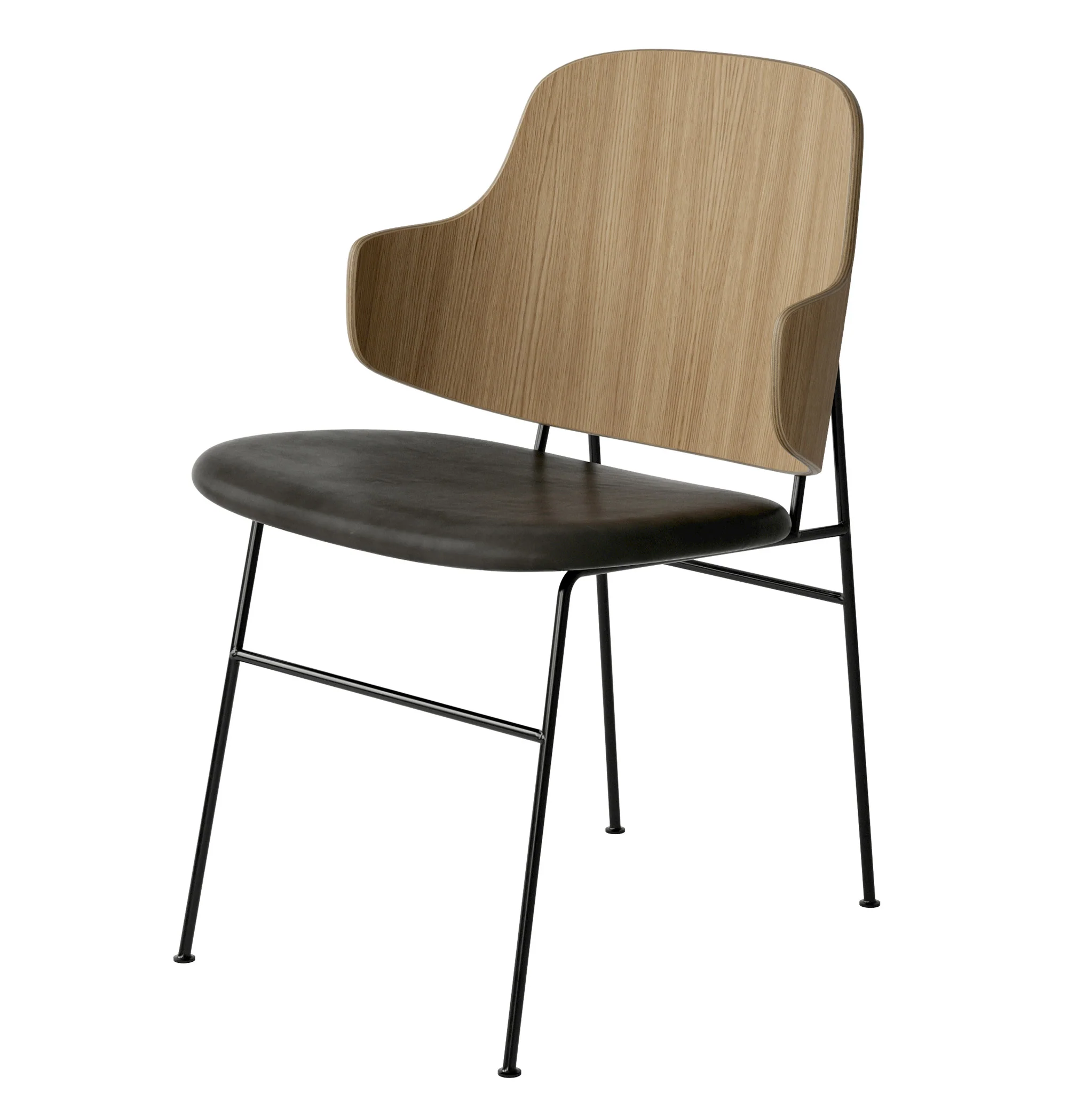 The Penguin Dining Chair - Upholstered Seat - Image 2