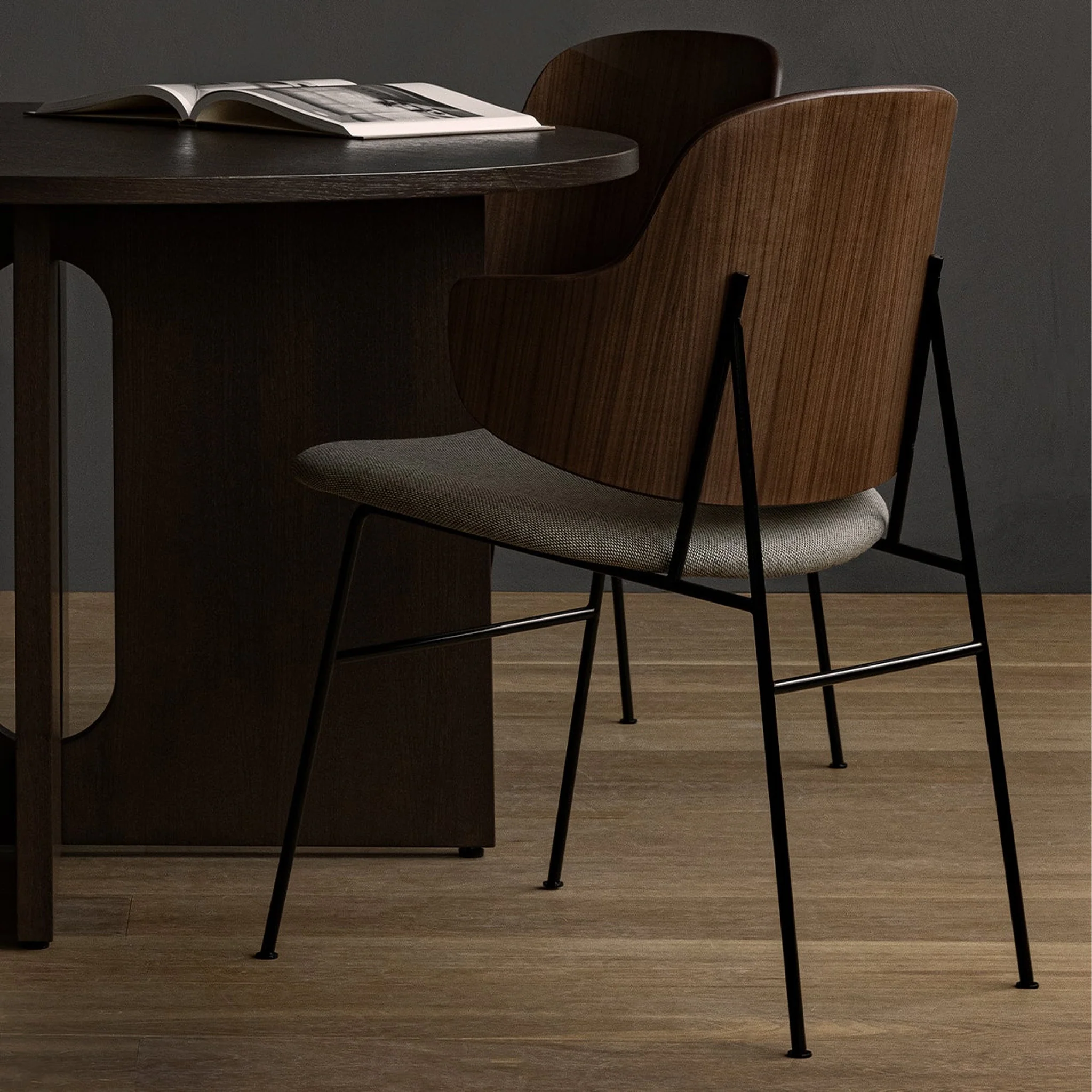 The Penguin Dining Chair - Upholstered Seat - Image 6