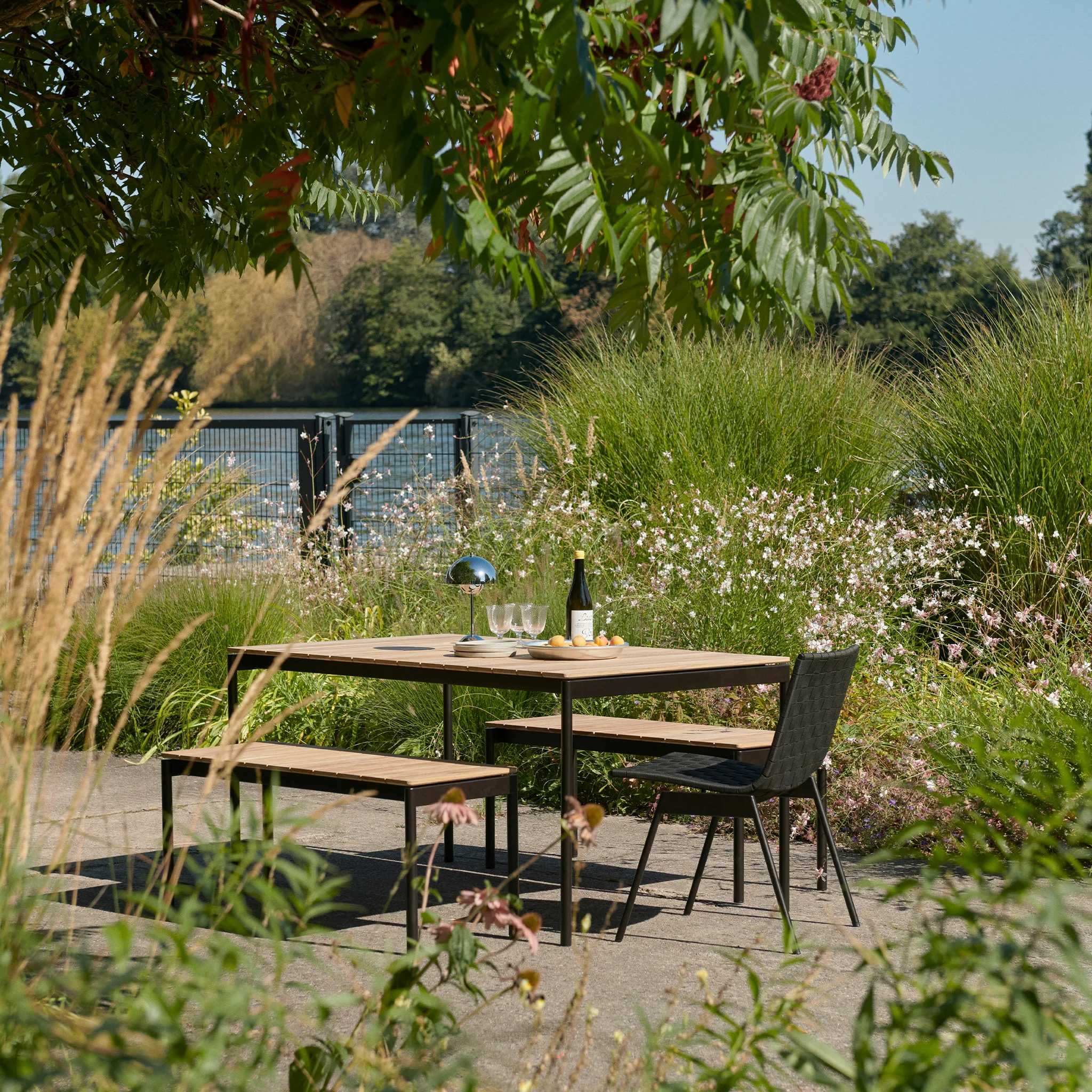 Ville AV33 Outdoor Side Chair by Anderssen & Voll - Image 9