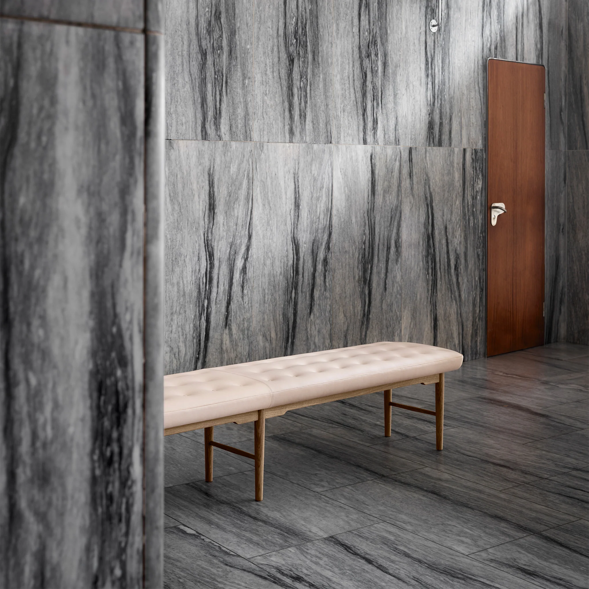 VLA75 Foyer Bench by Vilhelm Lauritzen - Image 5
