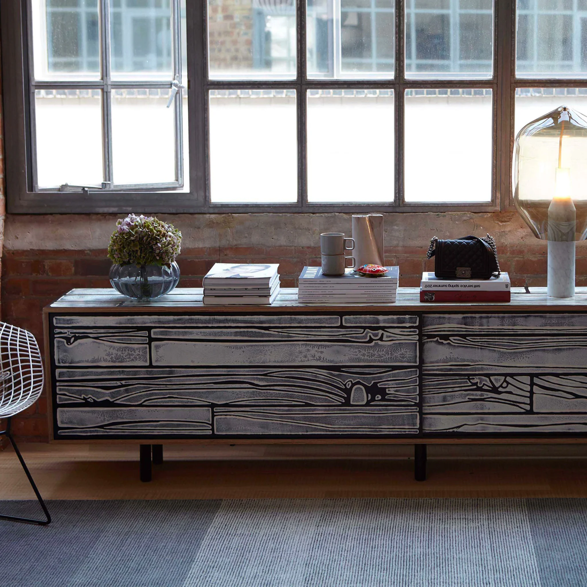 Wrongwoods Long Low Cabinet by Established & Sons - Image 2