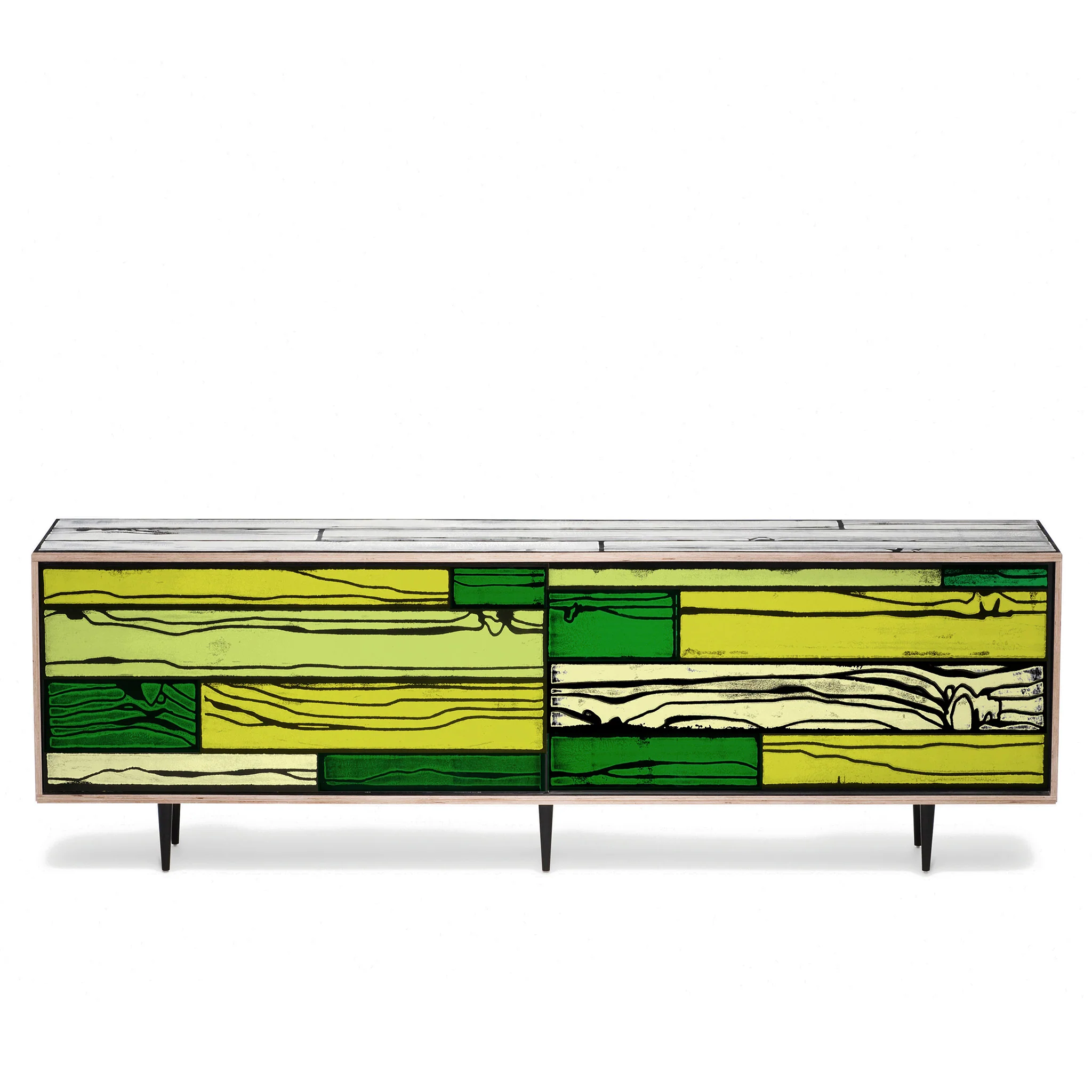 Wrongwoods Long Low Cabinet by Established & Sons - Image 4